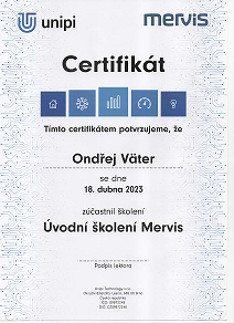 UniPi certificate